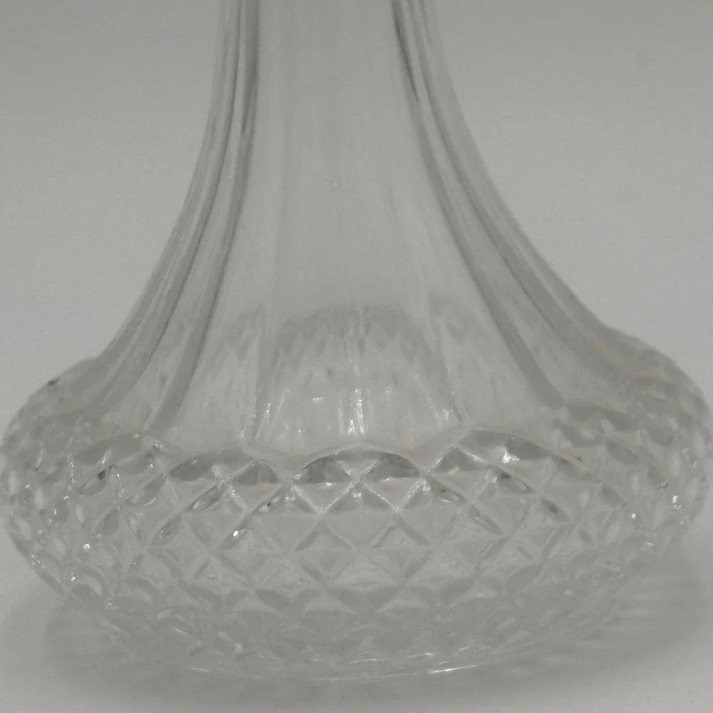 Cristal d Arques France Longchamp 24 Lead Crystal Wine Spirits Decanter Stopper